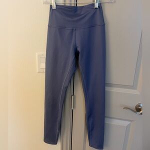 ALO Yoga High Waisted Leggings in Blue